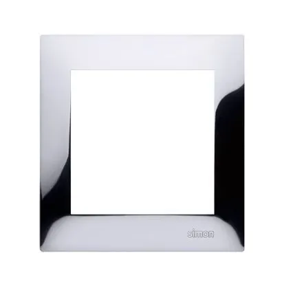 SIMON54 Ramka 1-krotna PREMIUM IP20 / IP44; chrom