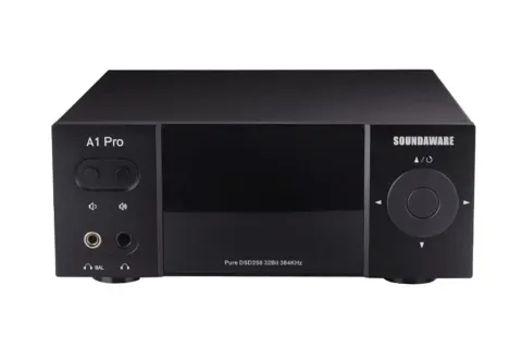 Odtwarzacz sieciowy soundaware a1 pro z wzmaczniaczem słuchawkowym