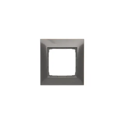 SIMON 54 Premium Ramka pojedyncza IP20 /IP44, antracyt; DR1/48 KONTAKT-SIMON