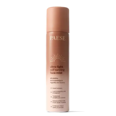 PAESE ultralekka samoopalająca mgiełka do twarzy - 75 ml