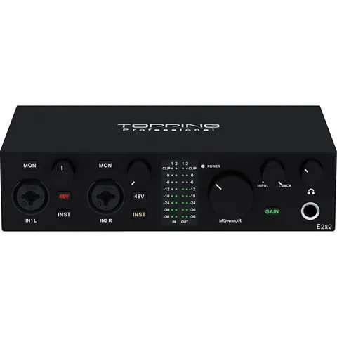Interfejs audio topping e2x2
