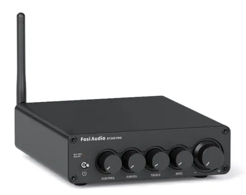Fosi audio bt30d pro 32v - wzmacniacz audio 2.1 z bluetooth