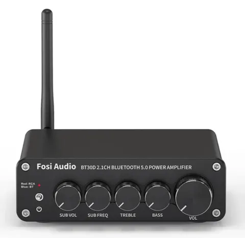 Fosi audio bt30d - wzmacniacz audio 2.1 z bluetooth