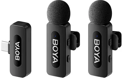Bezprzewodowy system mikrofonowy boya by-v20 2.0