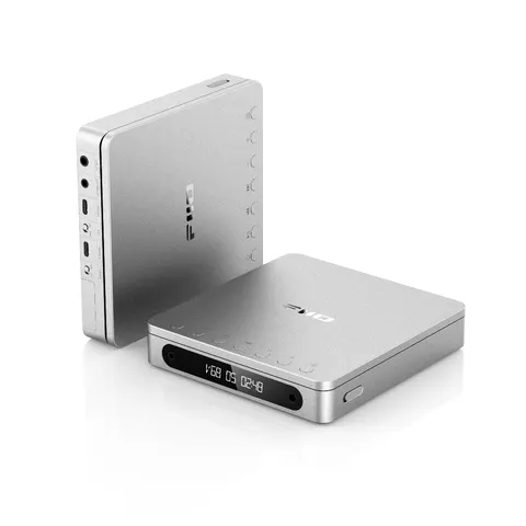 Fiio dm13 bt - silver - przenośny odtwarzacz cd z bluetooth