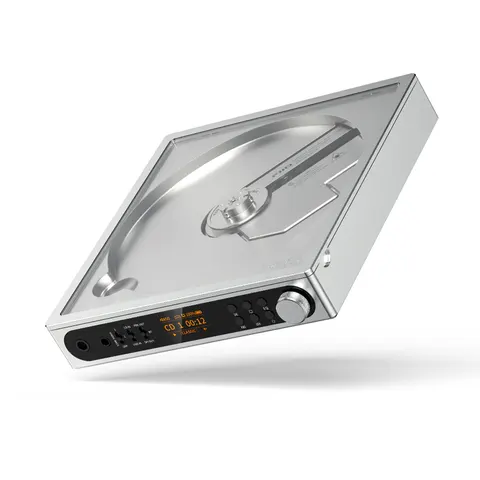 Fiio dm15 r2r silver - przenośny odtwarzacz cd 24bit r2r z bluetooth