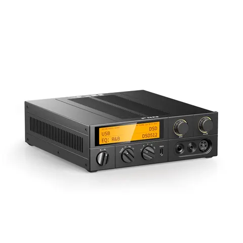 Fiio k17 - black - wzmacniacz słuchawkowy z dac i streamer