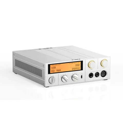 Fiio k17 - silver - wzmacniacz słuchawkowy z dac i streamer