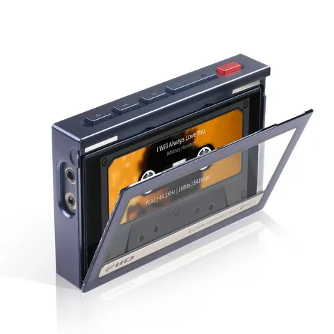 Fiio sk-m21c retro case - dark blue - dedykowane etui dla odtwarzacza m21