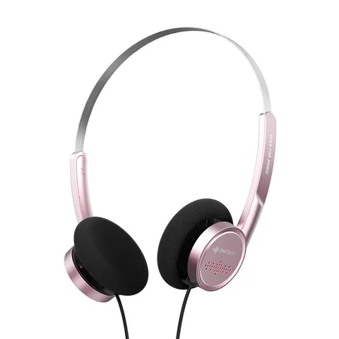 Fiio snowsky wind - pink - słuchawki nauszne w stylu retro