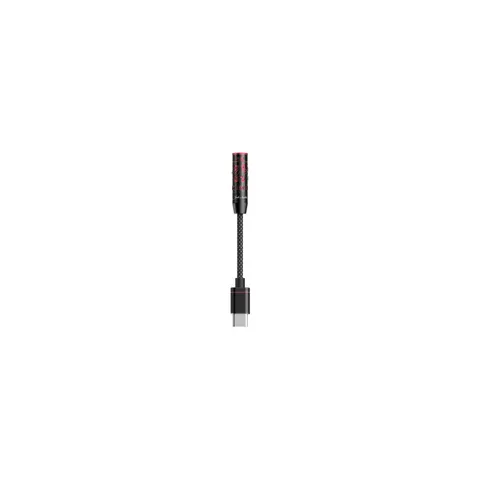 Fiio x jade audio jiezi a - black red - słuchawkowy dac/amp 3.5mm