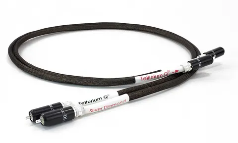 Tellurium q rca silver diamond interkonekt