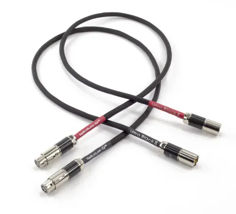 Tellurium q xlr ultra black ii interkonekt