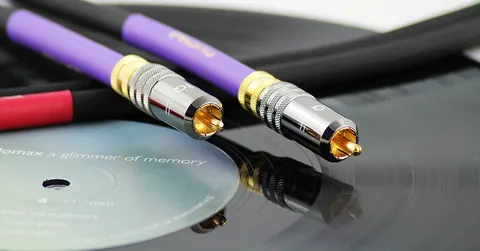 Tellurium q phono rca black interkonekt