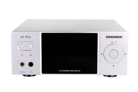 Odtwarzacz sieciowy soundaware a1 pro z wzmaczniaczem słuchawkowym