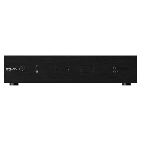 Wzmacniacz 4-strefowy ha400 z airplay 2 i obsługą sieci arylic audio