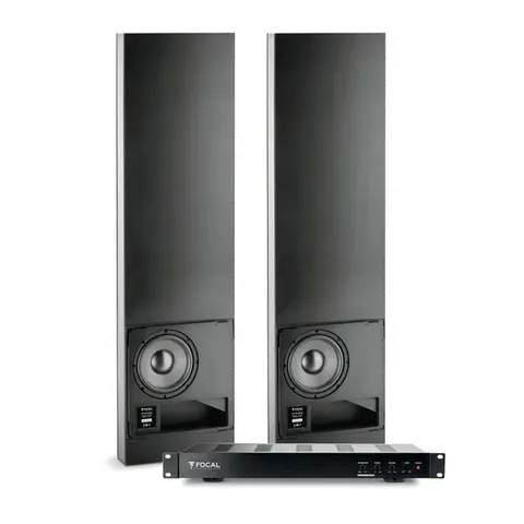 Zestaw focal 2 x 100 iwsub8 + amplifier