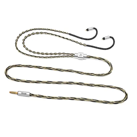Zikman arno – hybrid copper & gold-plated silver cable