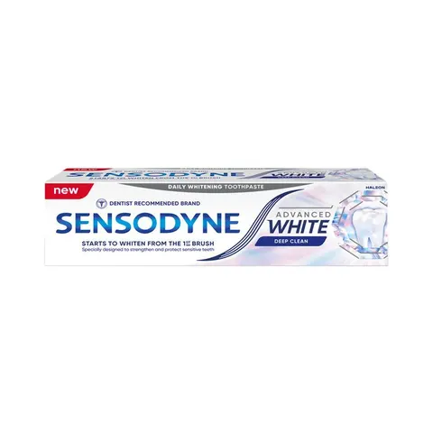 SENSODYNE PASTA DO ZĘBÓW 75ML ADVANCED WHITE GŁĘBOKIE CZYSZCZENIE
