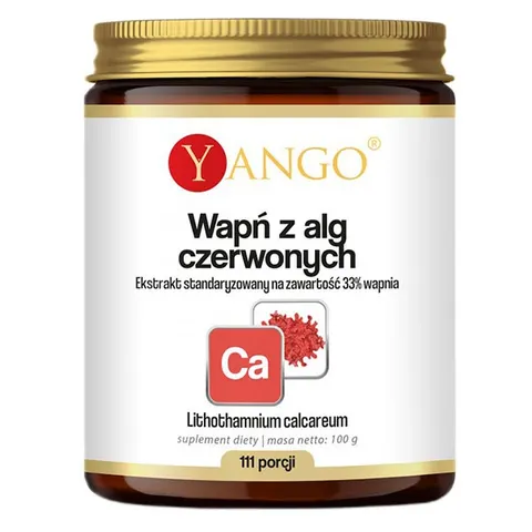 Yango Wapń z Alg Czerwonych (100g)