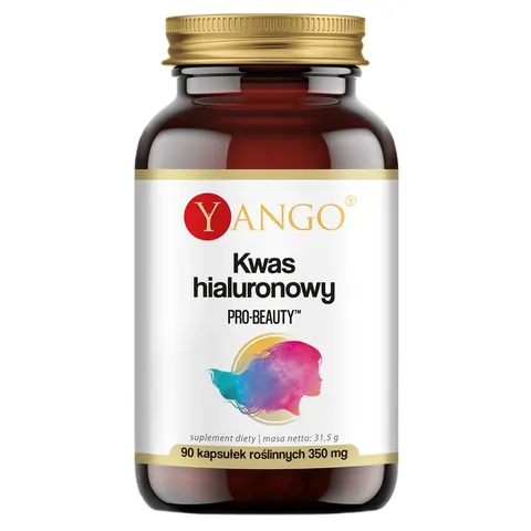 YANGO Kwas Hialuronowy Pro-Beauty 350 mg (90 kaps.)