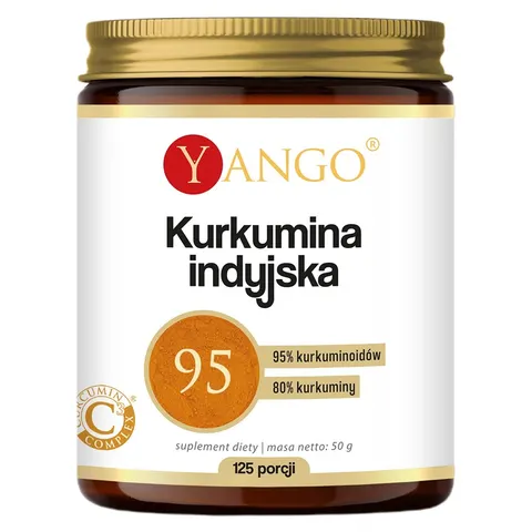 Yango Kurkumina indyjska 50g (125 porcji)