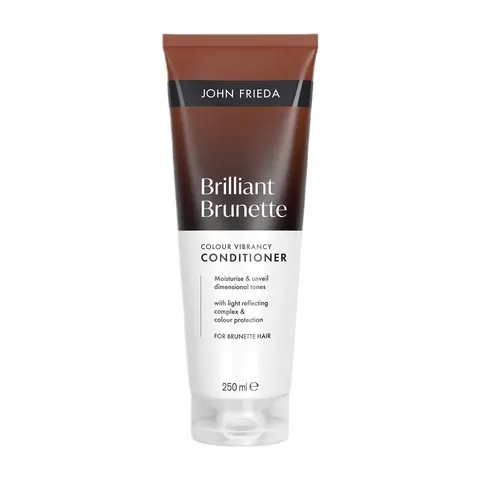 John Frieda Brilliant Brunette odżywka do włosów brązowych 250ml