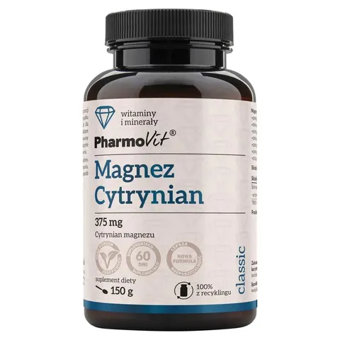 CYTRYNIAN MAGNEZU PROSZEK BEZGLUTENOWY 150 g - PHARMOVIT (CLASSIC)