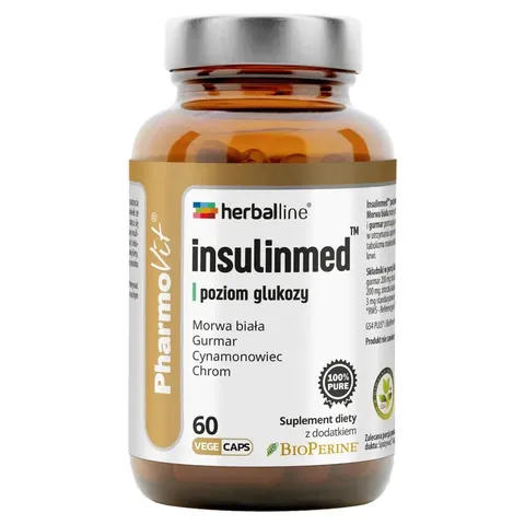 Pharmovit Insulinmed™ Poziom Glukozy suplement diety 60 kapsułek