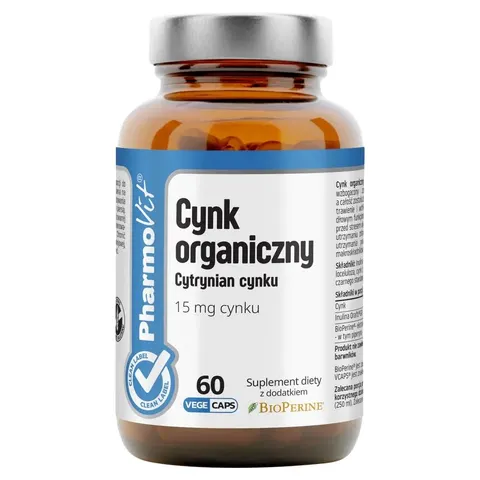 CYNK 60 KAPSUŁEK 19,2 g- PHARMOVIT (CLEAN LABEL)