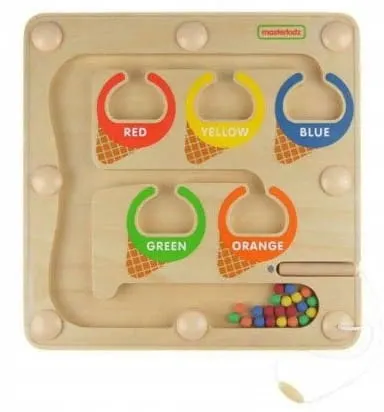 MASTERKIDZ Labirynt Magnetyczny Sorter Kolorów EDU