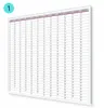 Planer Roczny 170x100 cm - dwa warianty