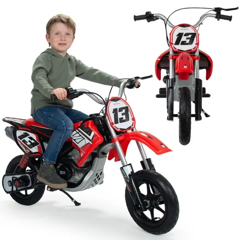 INJUSA Motor Cross Czerwony 24V