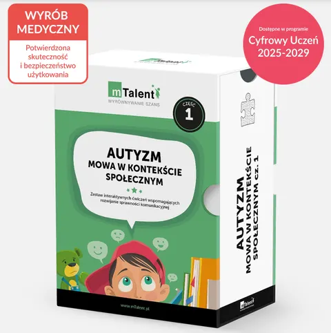 mTalent Autyzm. Mowa w kontekście społecznym cz. 1