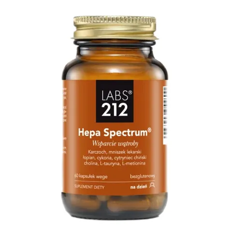LABS212 Hepa Spectrum - Wsparcie wątroby (60 kaps.)