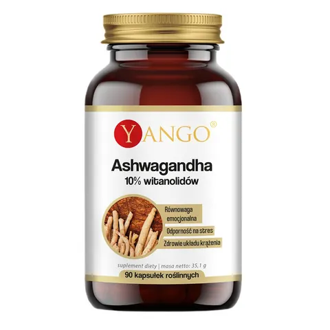 Yango - Ashwagandha 10% witanolidów - 90 kaps