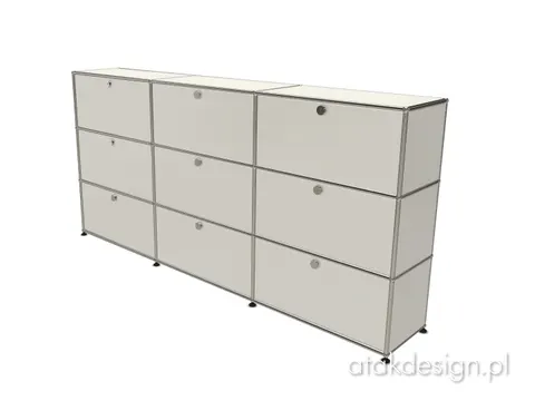 USM Haller 3x3 - szafka