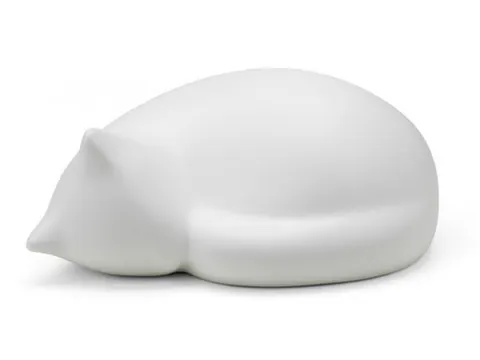 Resting Animals Cat - porcelanowa figurka