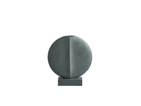 Guggenheim Vase Mini Dark Grey - wazon