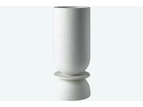 Hour Vase large White - wazon