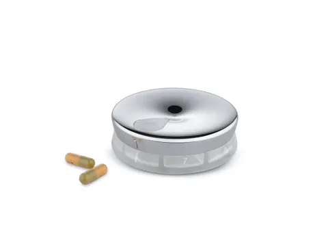 YoYo Pill Box Stainless Steel - pojemnik na tabletki