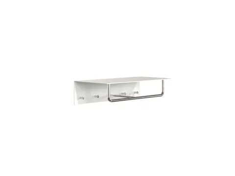 Wardrobe Shelf - 4 hooks - półka, wieszak