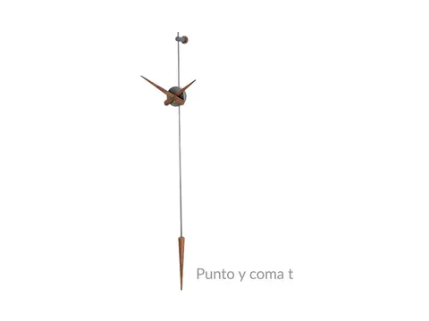 Punto y coma - zegar ścienny