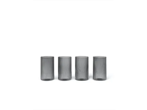 Ripple Verrines - szklanki, set 4 szt.