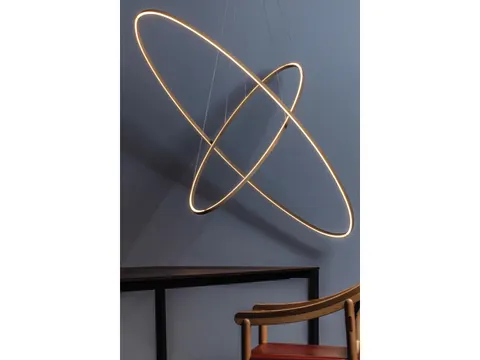Ellisse Double Mega Pendant - lampa wisząca