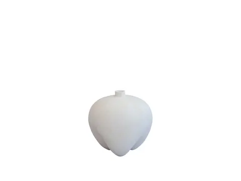 Sumo Vase - Bone White - wazon