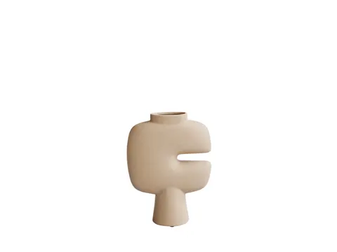 Tribal Vase, Medio Sand - wazon
