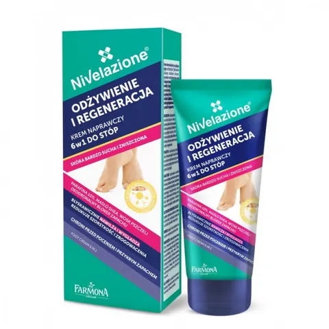 NIVELAZIONE Krem do stóp 6w1 NAPRAWCZY, 75 ml