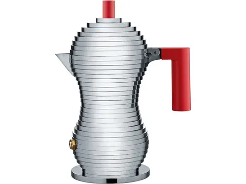 Pulcina - Espresso coffee maker red - zaparzacz do kawy