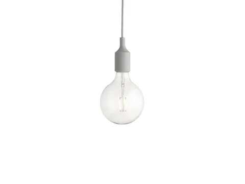 PROMOCJA! E27 Light Grey - lampa wisząca